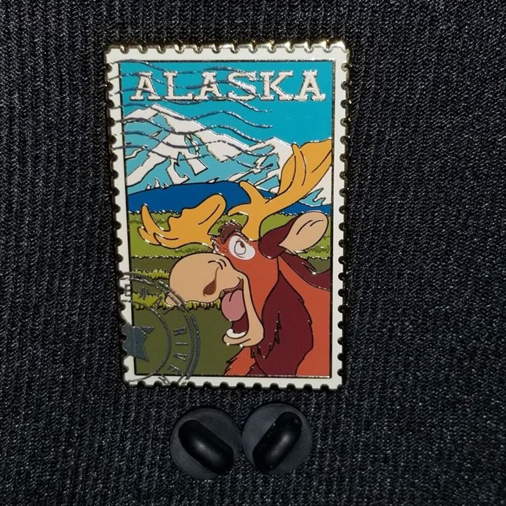 Disney Brother Bear Pin Moose Stamp Rutt Y2K MII Mystery Blind Box 189438 M.I.I.